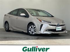 プリウス Aプレミアム 純正ナビ CD Bluetooth USB ワンセグTV バックカメラ 社外フルエアロ トヨタセーフティセンス クリアランスソナー ブラインドスポットモニター リヤクロストラフィックオートアラート 中古車画像