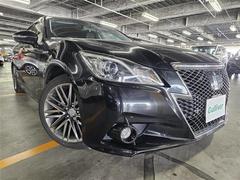 クラウンハイブリッド アスリートS 純正8インチナビ フルセグ バックカメラ ETC クルコン プリクラッシュセーフティ クリアランスソナー HIDヘッドランプ パワーシート シートヒーター オートエアコン スマートキー 禁煙車 中古車画像