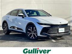 クラウンクロスオーバー G セーフティセンス 純正12.3型ナビ バックC フルセグ ビルドインETC2.0 AC100Vコンセント レーダークルーズコントロール 電動ハーフレザーシート オートLEDヘッドライト フォグランプ 中古車画像