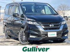 セレナ ハイウェイスター 純正ディーラーOPナビ エマージェンシーブレーキ 横滑り防止装置 クルーズコントロール パーキングアシスト クリアランスソナー アラウンドビューモニター ビルトインETC アイドリングストップ 中古車画像