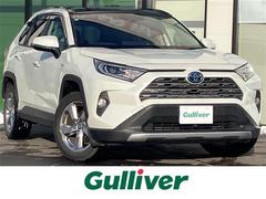 RAV4 ハイブリッドG 純正SDナビ/フルセグTV/バックカメラ/ドライブレコーダー/ETC2.0/パノラマムーンルーフ/パワーバックドア/前席シートヒーター/運転席パワーシート/ステアリングヒーター/プリクラッシュ 中古車画像