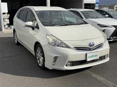 プリウスアルファ Sツーリングセレクション ナビ(HDD/CD/DVD/BT) フルセグテレビ オートライト ETC フロアマット ステアリングリモコン バックカメラ スマートキー プッシュスタートボタン 中古車画像