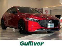 MAZDA3ファストバック 20S ブラックトーンエディション 6MT マツダ・プロアクティブ・セーフティ ACC 全方位モニター BIuetooth フルセグTV 純正ナビ コーナーセンサー前後 プッシュスタート スマートキー アイドリングストップ 純正AW 中古車画像