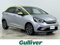 フィット e:HEVネス ワンオーナー 寒冷地仕様 社外ナビ ホンダセンシング アクセントツートン レーダークルーズ ドアミラーヒーター ホンダコネクトフォーギャザズ コンフォートビューPKG 純正16AW 中古車画像