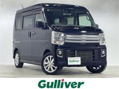 エブリイワゴン PZターボ 社外7インチナビ セーフティセンス ハイルーフ バックカメラ 片側電動 D席シートヒーター ETC2.0 純正フロアマット スぺアキー スマートキー オートライト オートハイビーム 純正14インチAW 中古車画像