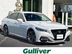 クラウンハイブリッド RS TRDエアロ TRDプッシュボタン ナビ 全方位カメラ シートヒーター ステアヒーター パワーシート PCS BSM RCTA RCD HUD RSA ETC パーキングサポート フルセグ BT 中古車画像