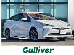 プリウス Sツーリングセレクション モデリスタエアロ 純正ナビ フルセグTV 全方位 衝突軽減 追従走行 クリアランスソナー 純正フロアマット 純正AW シートヒーター AC100V充電 LEDヘッドライト フォグランプ 中古車画像