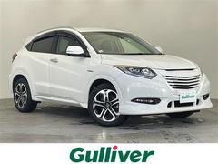 ヴェゼル ハイブリッドZ・ホンダセンシング 禁煙車 社外グリル 純正ナビ フルセグTV Bluetooth CD DVD バックカメラ クルーズコントロール ハーフレザーシート シートヒーター ETC ドライブレコーダー パドルシフト 中古車画像