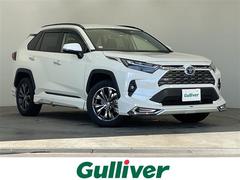 RAV4 ハイブリッドG ディスプレイオーディオ搭載(ワンセグTV/Bluetooth/USB) 4WD トヨタセーフティセンス 全方位カメラ ETC 禁煙車 シートヒーター レザーシート パワーシート 電動リアゲート 中古車画像