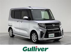 タント カスタムX 社外SDナビ(CD/DVD・BT・フルセグ) 両側パワースライドドア 純正AW14インチ 社外フロアマット 社外ドラレコ(前方) ハーフレザーシート ドアバイザー アイドリングストップ 中古車画像