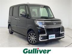 タント カスタムX トップエディションリミテッドSAIII 純正ナビ BT TV 衝突軽減ブレーキ アラウンドビューモニター オートハイビーム LEDライト フォグランプ 両側パワスラ ハーフレザーシート 運転席シートヒーター 前方ドラレコ フロアマット 中古車画像