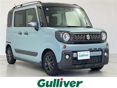 スペーシアギア ハイブリッドXZ ターボ 純正ディスプレイオーディオ バックモニター 衝突軽減ブレーキ 両側電動スライドドア 追従クルコン シートヒーター スマートキー ドライブレコーダー 横滑り防止装置 ヘッドアップディスプレイ 禁煙車 中古車画像