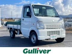 キャリイトラック KC 禁煙車/パートタイム4WD/ワンオーナー/ラジオ(FM・AM)/純正フロアマット/夏タイヤ積込(145.6PR.R12)/リモコンキー/ドアバイザー/ハロゲンヘッドライト/保証書・記録簿/取扱説明書 中古車画像