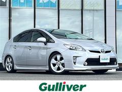 プリウス Sツーリングセレクション 禁煙車/モデリスタ/純正SDナビ/ドラレコ/横滑り防止装置/バックカメラ/LEDオートライト/フォグランプ/Clazzioレザー調シートカバー/ビルトインETC/純正AW/純正フロアマット/ドアバイザ 中古車画像