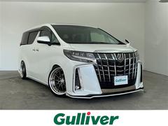 アルファード 2.5S Cパッケージ 社外10インチナビ・サンルーフ・全方位カメラ・ETC・SSR20インチアルミホイール・AXIS Stying車高調・合皮シート・前席シートヒーター・前席ベンチレーション・前席パワーシート・LTA 中古車画像