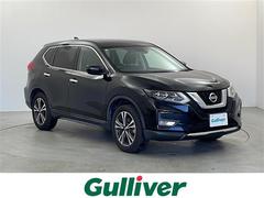 エクストレイル 20X 禁煙車 純正SDナビ CD DVD BT iPod ワンセグ エマージェンシーブレーキ 車線逸脱警報 電動バックドア 前側純正ドライブレコーダー LEDヘッドライト レザーシート 純正マット 保証書 中古車画像