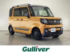 スペーシアギア ハイブリッドXZ 禁煙車 衝突被害軽減ブレーキ 社外7型ナビ CD DVD Bluetooth フルセグTV 両側電動スライドドア 全方位モニター クリアランスソナー ドライブレコダー リアセキュレーター ETC 中古車画像