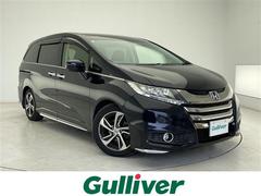 オデッセイ アブソルート・Xホンダセンシング 衝突軽減横滑り防止 レーンキープアシスト ダブルサイドエアバック カーテンエアバック テレビナビ BT/CD/DVD/SD/USB 両側パワースライドドア コーナーセンサー バックカメラ 純正アルミ 中古車画像