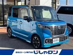 スペーシアカスタム ハイブリッドXSターボ 社外ナビ 全方位モニター フルセグテレビ 両側パワースライドドア レーダーブレーキサポート ETC シートヒーター プッシュスタート アイドリングストップ クルーズコントロール ステアリングスイッチ 中古車画像