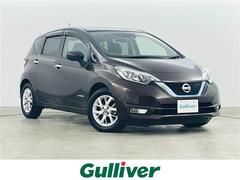 ノート e-パワー X 須阿泉逸脱警報装置 純正ナビゲーション バックカメラ 前方ドライブレコーダー Bluetooth TV スペアキー スマートキー コーナーセンサー LEDライト プッシュスタート TV CD DVD 中古車画像