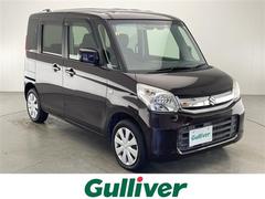 スペーシア Gリミテッド 社外ナビ Bluetooth フルセグTV CD/DVD FM/AM 片側パワースライドドア D席シートヒーター レーンキープアシスト 衝突被害軽減ブレーキシステム ステアリングリモコン スマートキー 中古車画像