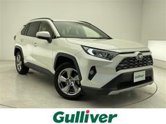 RAV4 G 純正ディスプレイオーディオ ETC トヨタセーフティセンス 革巻きステアリング シートヒーター 純正18インチアルミホイール LEDライト フォグランプ 中古車画像