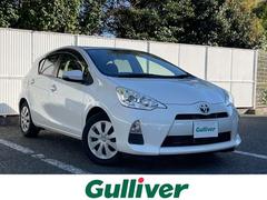 アクア G 純正ナビ【BT/CD/DVD/AM/FM/フルセグ】 バックカメラ シートヒーター ETC フォグライト オートライト 盗難防止装置 横滑り防止装置 純正フロアマット 保証書 スペアキー×1 中古車画像