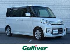 スペーシアカスタム GS 純正ナビ バックカメラ TV ETC HIDヘッドライト 両側スライドドア 純正アルミホイール オートライト プッシュスタート スマートキー アイドリングストップ オートライト 中古車画像