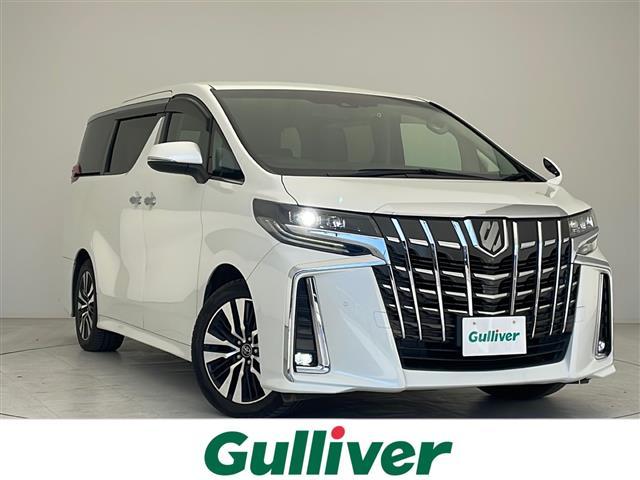 沖縄県の中古車ならアルファード ２．５Ｓ　Ｃパッケージ　純正１０型ナビ　１２．８型フリップダウンモニター　フルセグＴＶ　Ｂｌｕｅｔｏｏｔｈ接続　バックカメラ　ＥＴＣ２．０　ドライブレコーダー　両側パワースライドドア　レザーシート　トヨタセーフティセンス