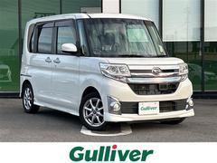 タント カスタムRS SA 両側パワースライドドア/純正アルミホイール/スマートキー/ETC/プッシュスタート/オートライト/ウィンカーミラー/ドアバイザー/サイドアンダーミラー/DVD可 サポカー Rカメ アイドリングS ナビ 中古車画像