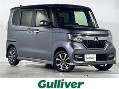N-BOXカスタム G・Lホンダセンシング 禁煙車 4WD 社外ナビ ETC 片側パワースライドドア シートヒーター 前方ドライブレコーダー Honda SENSING アダプティブクルーズコントロール LEDヘッドライト 衝突被害軽減ブレーキ 中古車画像