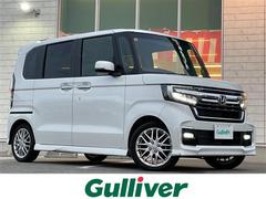 N-BOXカスタム Lターボ KENWOODナビ シートヒーター ワンセグTV ETC 両側パワースライドドア ステアリングスイッチ バックカメラ Hondaセンシング クルーズコントロール(追従) パドルシフト ハーフレザー 中古車画像