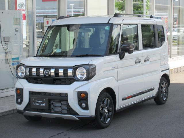 マツダ フレアワゴンタフスタイル ＸＴ　衝突被害軽減システム　アダプティブクルーズコントロール　全周囲カメラ