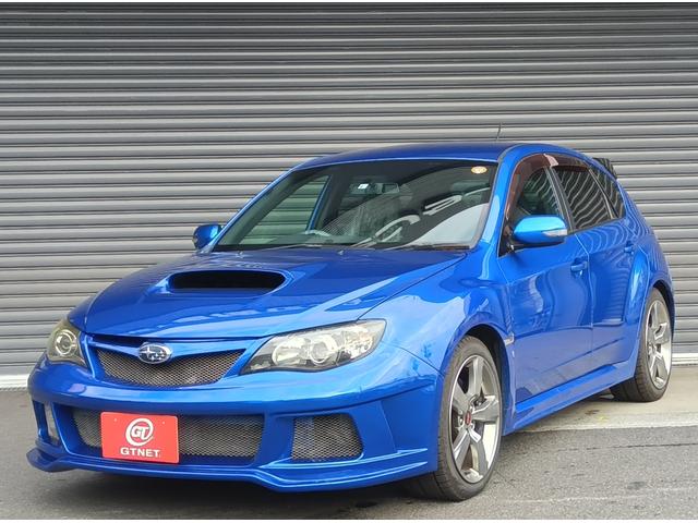 スバル インプレッサ ＷＲＸ　ＳＴＩ　クラリオンＨＤＤナビ　純正オプションＲＥＣＡＲＯシート　フジツボマフラー