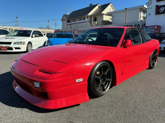 １８０ＳＸ タイプＲ　ＢＮスポーツエアロ　ワイドフェンダー　ＢＲＩＤＥシート　ＧＲｅｄｄｙインタークーラー