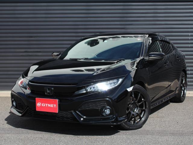 ホンダ シビック ＨＡＴＣＨＢＡＣＫ　ホンダセンシング　ロッソモデロマフラー　ギャザーズナビＴＶ