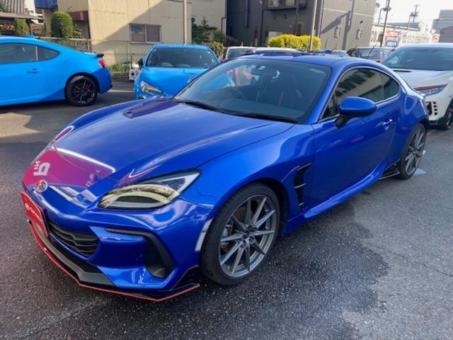 ＢＲＺ(スバル) Ｓ　ワンオーナー　オプションＳＴＩエアロ　ＳＴＩサス　ＨＫＳマフラー　純正アルミ　アルパインナビ 中古車画像