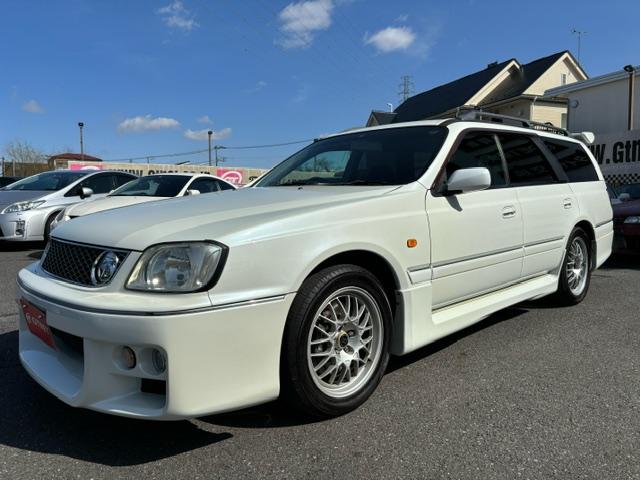 ステージア(日産) オーテックバージョン２６０ＲＳ　後期　ｎｉｓｍｏマフラー・ＣＰＵ・インテークパイプ・フロントパイプ　ＶＩＰＥＲセキュリティ　ＢＢＳアルミ　ｂｒｅｍｂｏキャリパー　ＥＴＣ 中古車画像