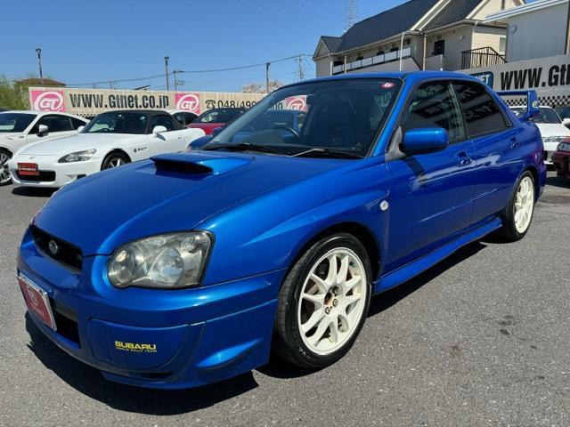 ＷＲＸ　ＷＲリミテッド２００４　ＴＥＩＮ車高調　フジツボマフラー　ＷＯＲＫアルミ