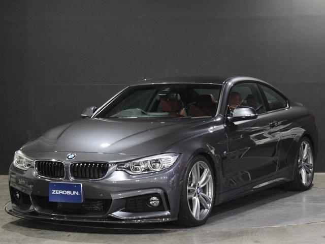 ４シリーズ(BMW) ４３５ｉ　Ｍ　Ｓｐｏｒｔ　Ｒ／ＬＨＤ　３Ｄデザインカーボン　赤革　ローダウン 中古車画像