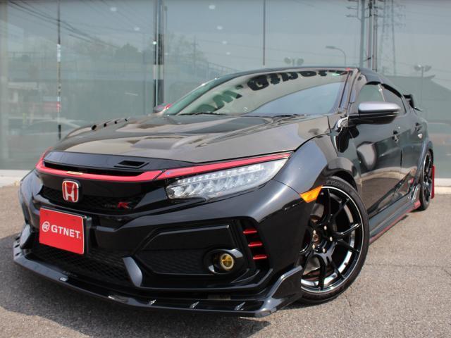 タイプＲ　Ｊｓレーシングカーボンボンネット　ブリッツ車高調　ブリッツマフラー　ＳＳＲ１９アルミ　無限エアロ　無限ステアリング　シーカーフルバケシート　イベンチュリエアクリ　スマートキー　ＬＥＤヘッドライト