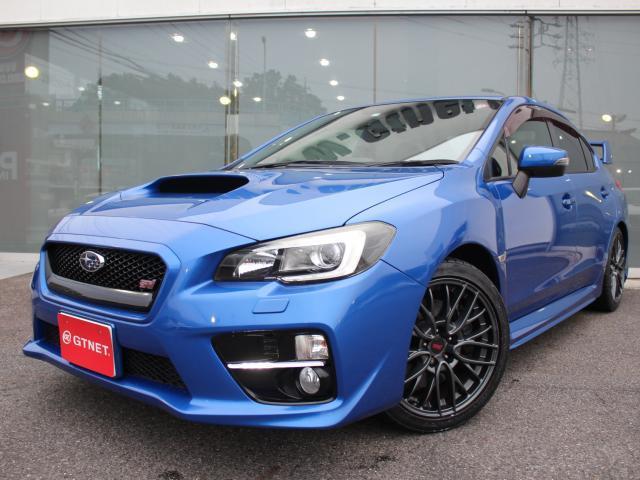 ＳＴＩ　ワンオーナー　フジツボマフラー　純正１８インチアルミ　大型リアスポ　カロッツェリアナビ　フルセグ　バックカメラ　ＥＴＣ　ハーフレザーシート　スマートキー　ＬＥＤライト　ユーザー様買取車