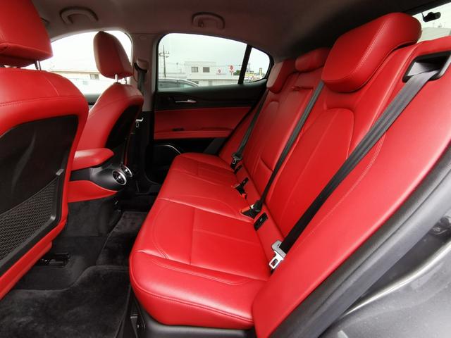 ステルヴィオ 2.2ターボ ディーゼルQ4スプリント 1オーナー 禁煙 ACC 赤革 DNAシステム ナビ フルセグ バックカメラ パドルシフト ブラインドスポットモニター レーンディパーチャーワーニング 衝突軽減 メモリー付電動シート シートヒーター(31枚目)