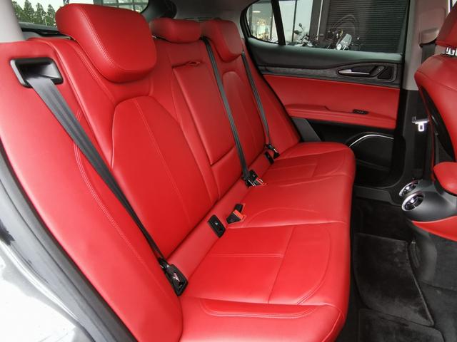 ステルヴィオ 2.2ターボ ディーゼルQ4スプリント 1オーナー 禁煙 ACC 赤革 DNAシステム ナビ フルセグ バックカメラ パドルシフト ブラインドスポットモニター レーンディパーチャーワーニング 衝突軽減 メモリー付電動シート シートヒーター(35枚目)