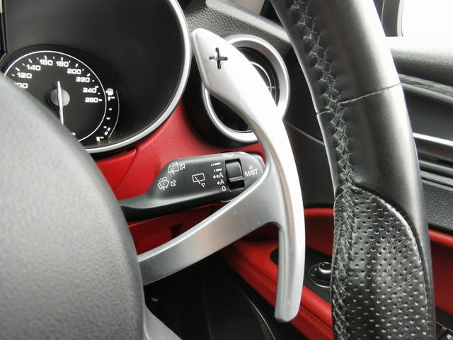 ステルヴィオ 2.2ターボ ディーゼルQ4スプリント 1オーナー 禁煙 ACC 赤革 DNAシステム ナビ フルセグ バックカメラ パドルシフト ブラインドスポットモニター レーンディパーチャーワーニング 衝突軽減 メモリー付電動シート シートヒーター(45枚目)