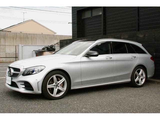 Ｃ２２０ｄ　ワゴンアバンギャルド　ＡＭＧライン　パノラマサンルーフ　ディーゼルターボエンジン　レザーエクスクルーシブＰＫＧ　レーダーセーフティ　ＨＤＤナビゲーション　フルセグＴＶ　バックカメラ　シートヒーター　ＡＭＧエクステリア(4枚目)