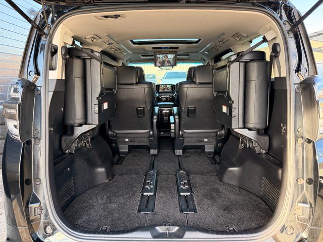 ヴェルファイアハイブリッド ZR Gエディション 1オーナ 禁煙車 スライディングルーフ インテリジェントルームミラー ヒータ&クーラ付フロントシート ヒータ付リアシート ステアリングヒータ フリップダウンモニター パワーバックドア 17AW ACC(36枚目)