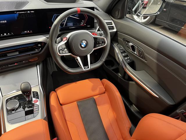 M3 M3セダン コンペティション M xDrive 全国正規ディーラー保証付/2年】【走行距離無制限】LCI後期型 黒オレンジレザー Mコンフォートパッケージ ベンチレーション BMWレーザーライト Mブレーキシステム 19/20インチ鍛造アルミ 禁煙(14枚目)