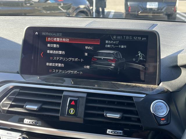 X3 xDrive 20d Mスポーツ 【全国正規ディーラー保証付/1年】【走行距離無制限】 弊社下取車両 1オーナー 禁煙車両 アクティブクルーズコントロール 純正古セグメント ヘッドアップディスプレ ワイヤレスチャージ ウッドトリム(41枚目)