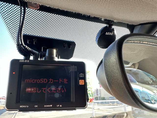 MINI クーパー ドライブレコーダー/純正ナビ/ETC/屋根黒ツートンカラー(13枚目)